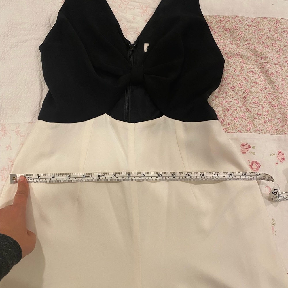 Jill Stuart Women'S White Black Jumpsuit Size 2 - Picture 10 of 10